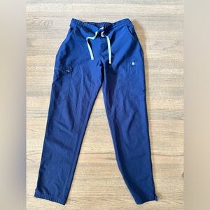 Figs Technical Collection Navy Scrub Pants-Size Small